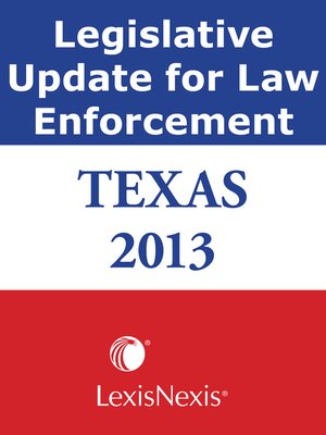 cover image of Texas Legislative Update for Law Enforcement